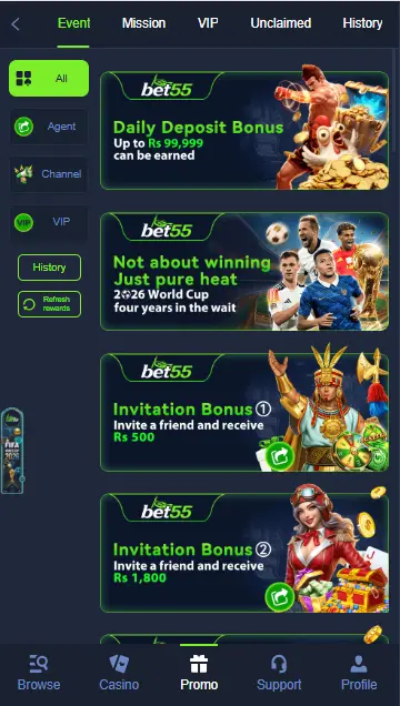 Bet55 Game